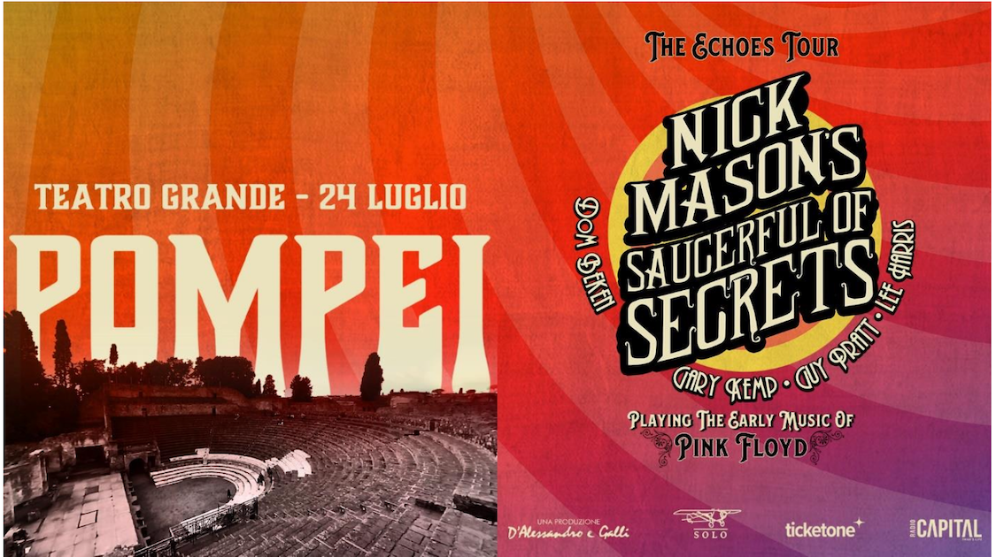 Nick Mason's Saucerful of Secrets Pompei