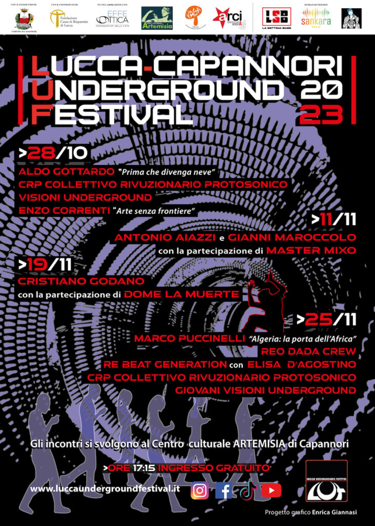 Lucca Capannori Underground Festival 2023 - il programma