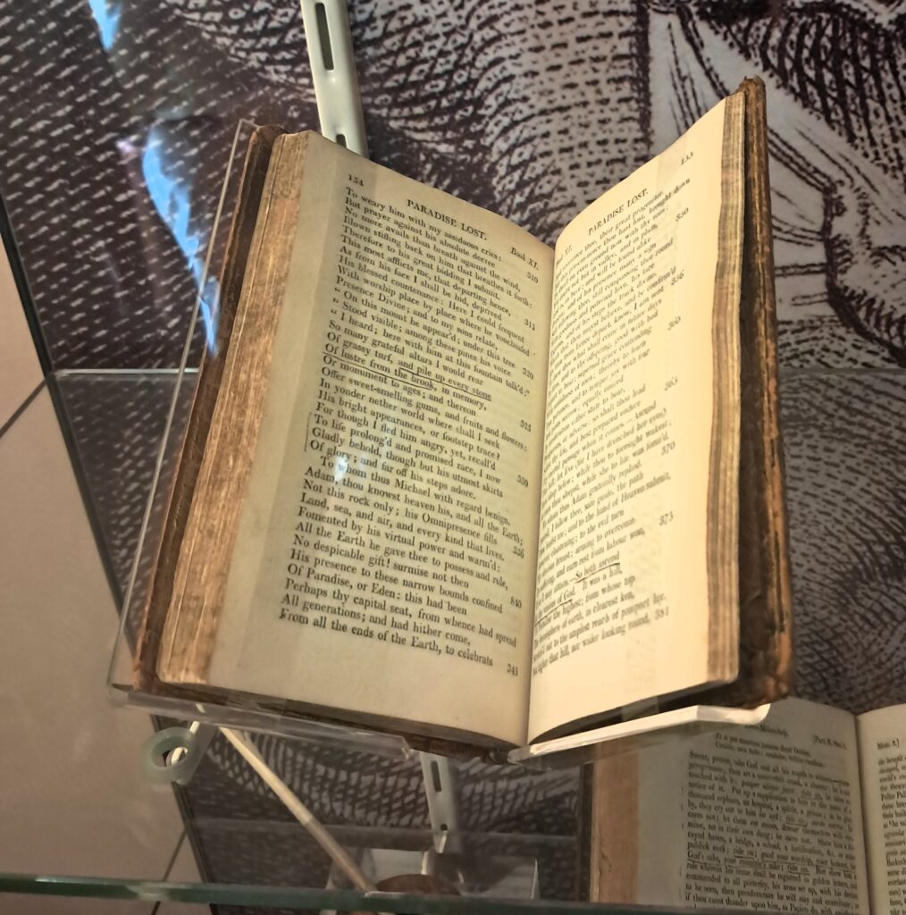 Il "Paradiso perduto" con le sottolineature di Keats