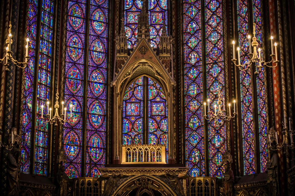 Sainte Chapelle, Parigi.